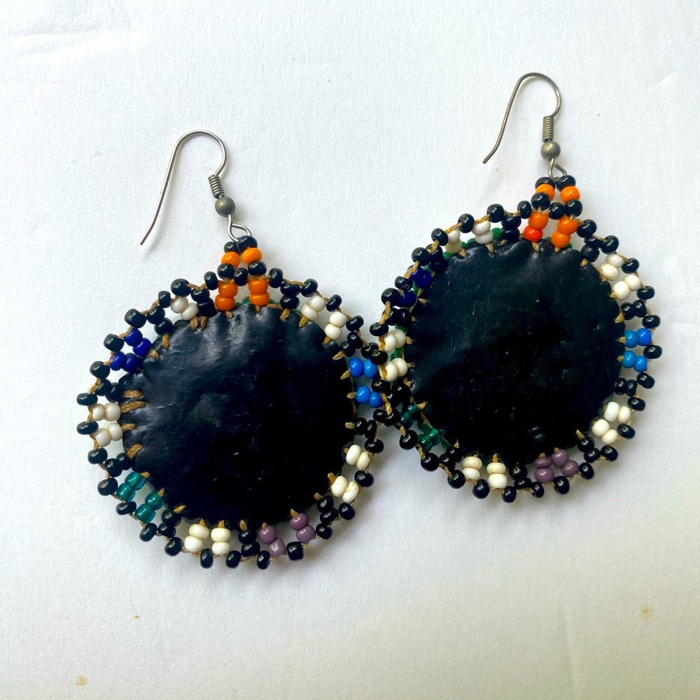 Native Style Earrings Handcrafted. - image 2